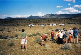 ArchSoc tour near Prince Albert